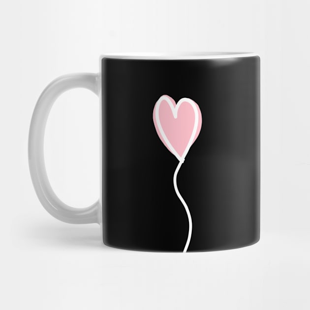 Heart Balloon Minimal Design (Valentine Collection) by Minimal DM